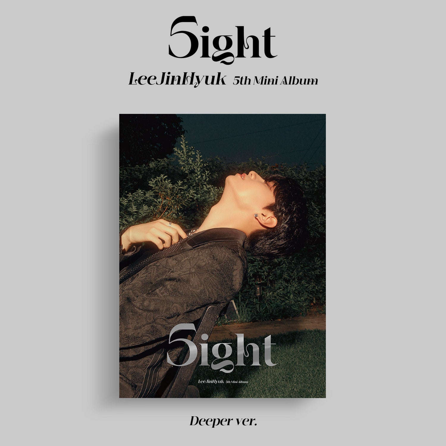 LEE JINHYUK 5TH MINI ALBUM '5IGHT' - K-Pop Music CD with Photobook | Perfect for K-Pop Fans, Collectors & Gift Giving