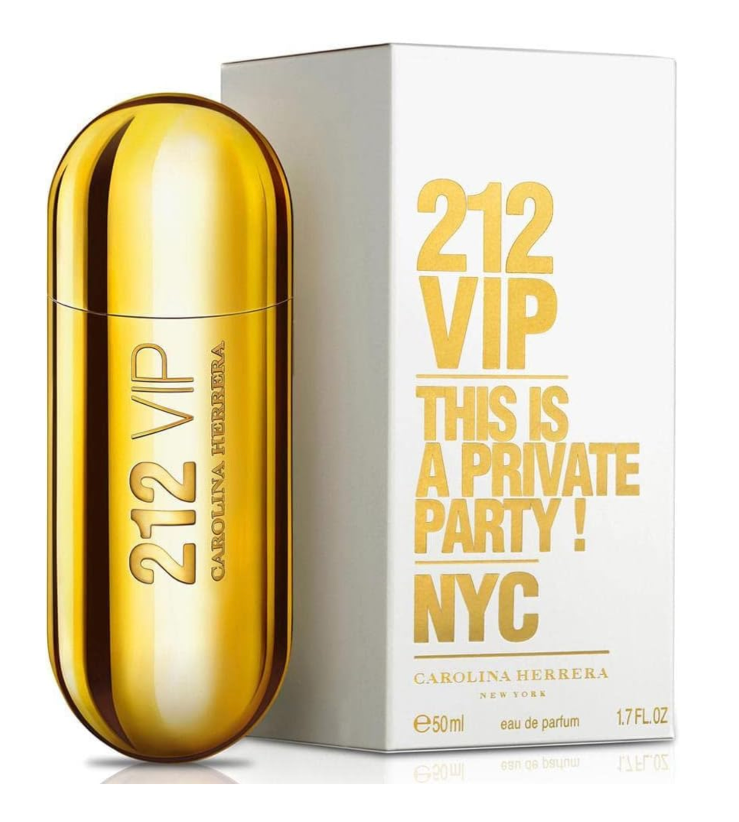 Carolina Herrera 212 VIP Women's Eau de Parfum Spray - Floral Fruity Perfume for Night Out & Special Occasions