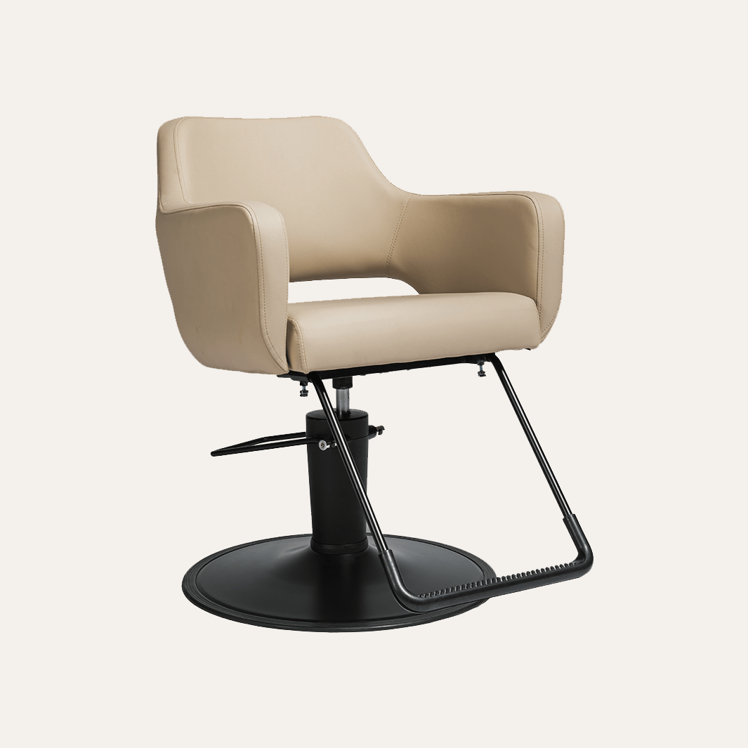 Stylish Salon Chair for Hair Styling & Barber Shop - Ergonomic & Durable Beauty Salon Furniture for Hairdressers & Clients - Perfect for Home Salons & Professional Beauty Spaces