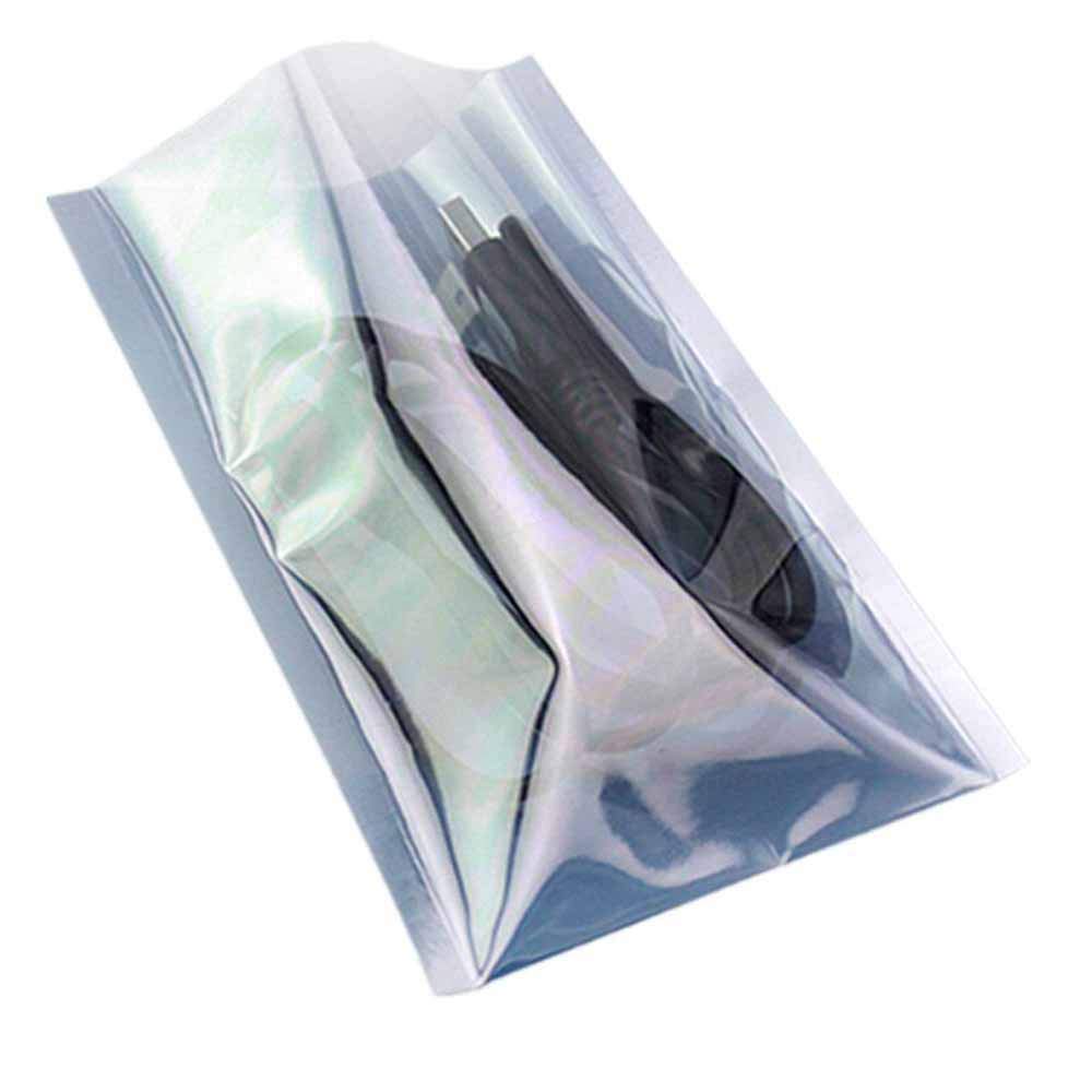 APQ 10x14 Static Shielding Bags - 500 Pack Grey Electrostatic Protection | Heat Sealable Open-End ESD Bags for Sensitive Electronics | Perfect for PCB Storage & Component Shipping