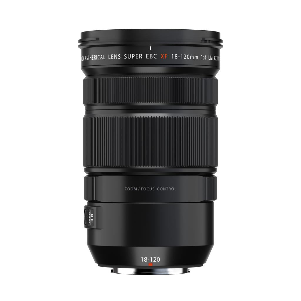 FUJINON XF 18-120mm F4 R LM PZ WR Lens - Weather Resistant Zoom Lens for Fujifilm X-Mount Cameras | Perfect for Travel, Landscape & Portrait Photography (Open Box)
