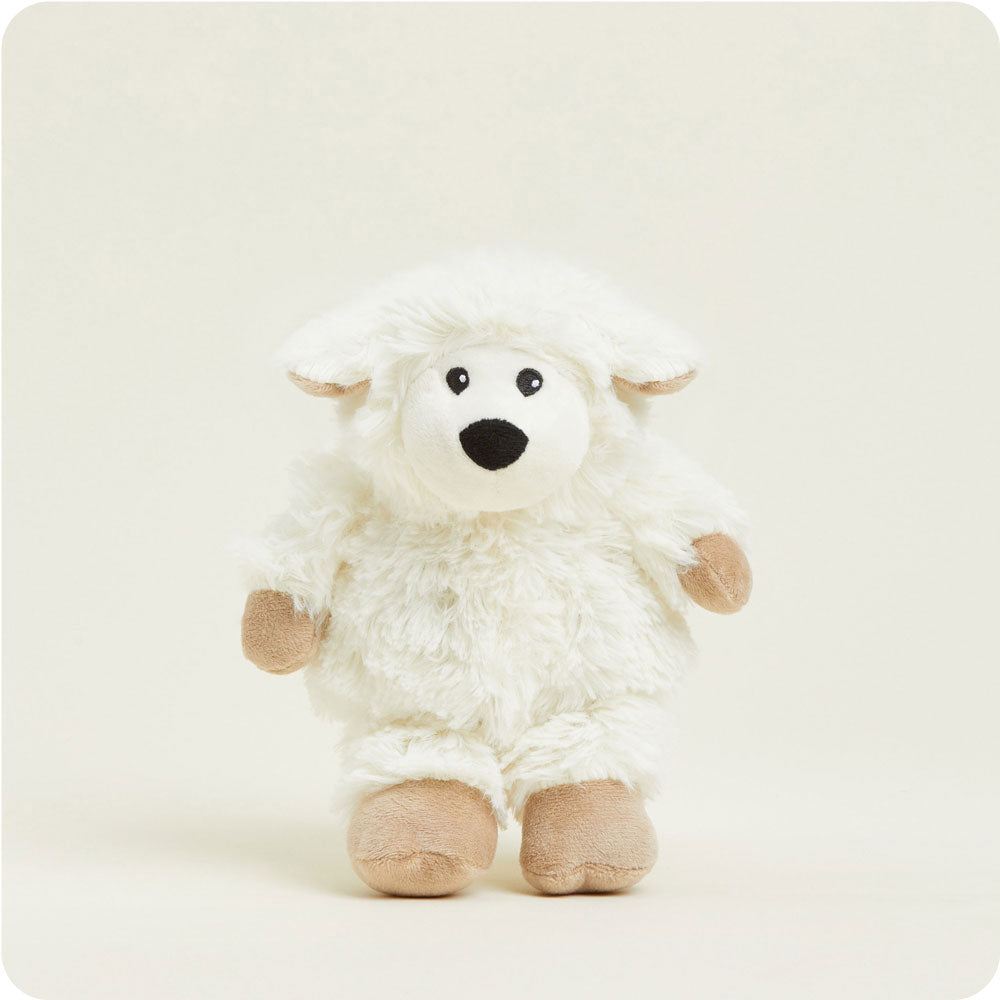 Cozy Sheep Warmies Junior - Soft & Adorable Microwaveable Heating Plush for Kids - Perfect for Bedtime, Relaxation & Comfort