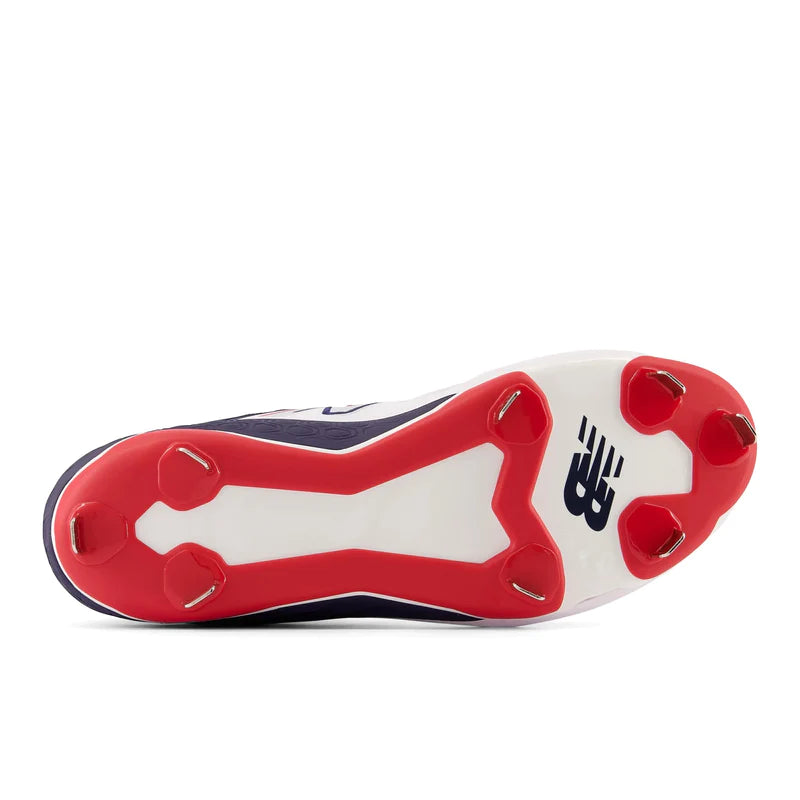 New Balance L3000HC6 Low Baseball Metal Cleats - Red, White & Blue - Lightweight & Durable for Baseball Players | Perfect for Games & Training