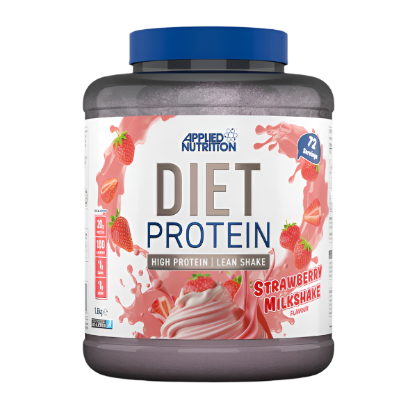 Applied Nutrition Diet Whey Protein Powder 1.8kg (4lb) - High Protein Low Carb Lean Muscle Shake for Weight Loss & Management | Perfect for Post-Workout Recovery & Healthy Meal Replacement