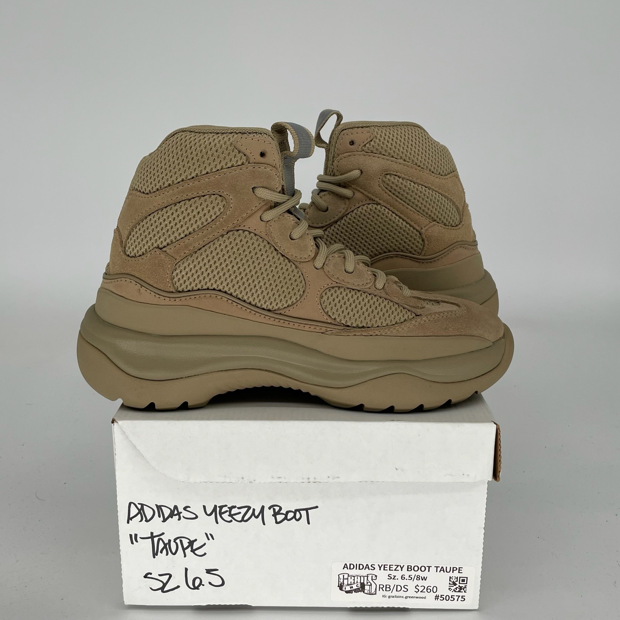 Adidas Yeezy Desert Boot Season 7 Taupe - Men's Size 6.5 (YZ7MF7003 214) | Comfortable & Stylish Outdoor Hiking Boots for Winter Adventures