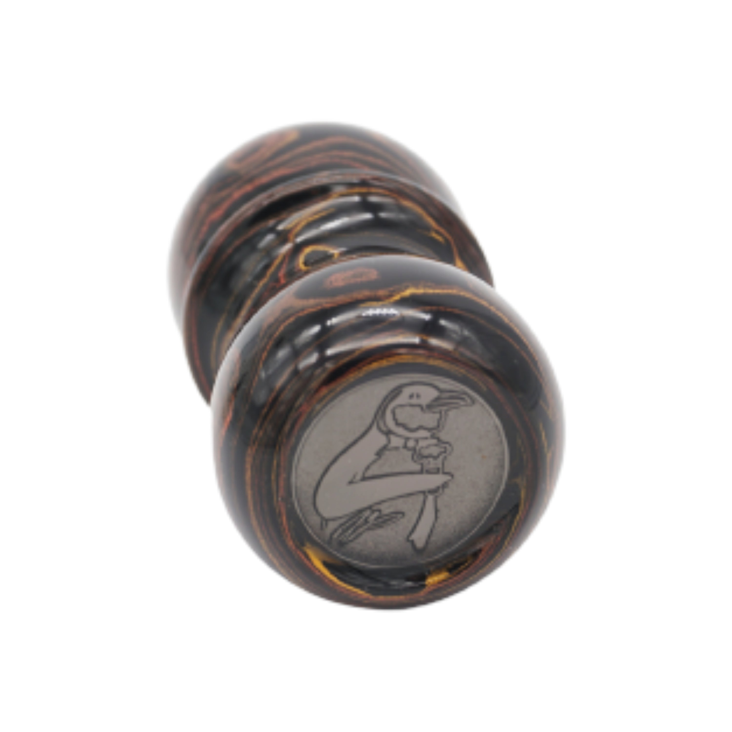Premium Honey Ebonite Handmade Shaving Brush Handle - Fits 24mm & 26mm Knots - Perfect for Wet Shaving & Grooming Gifts for Men