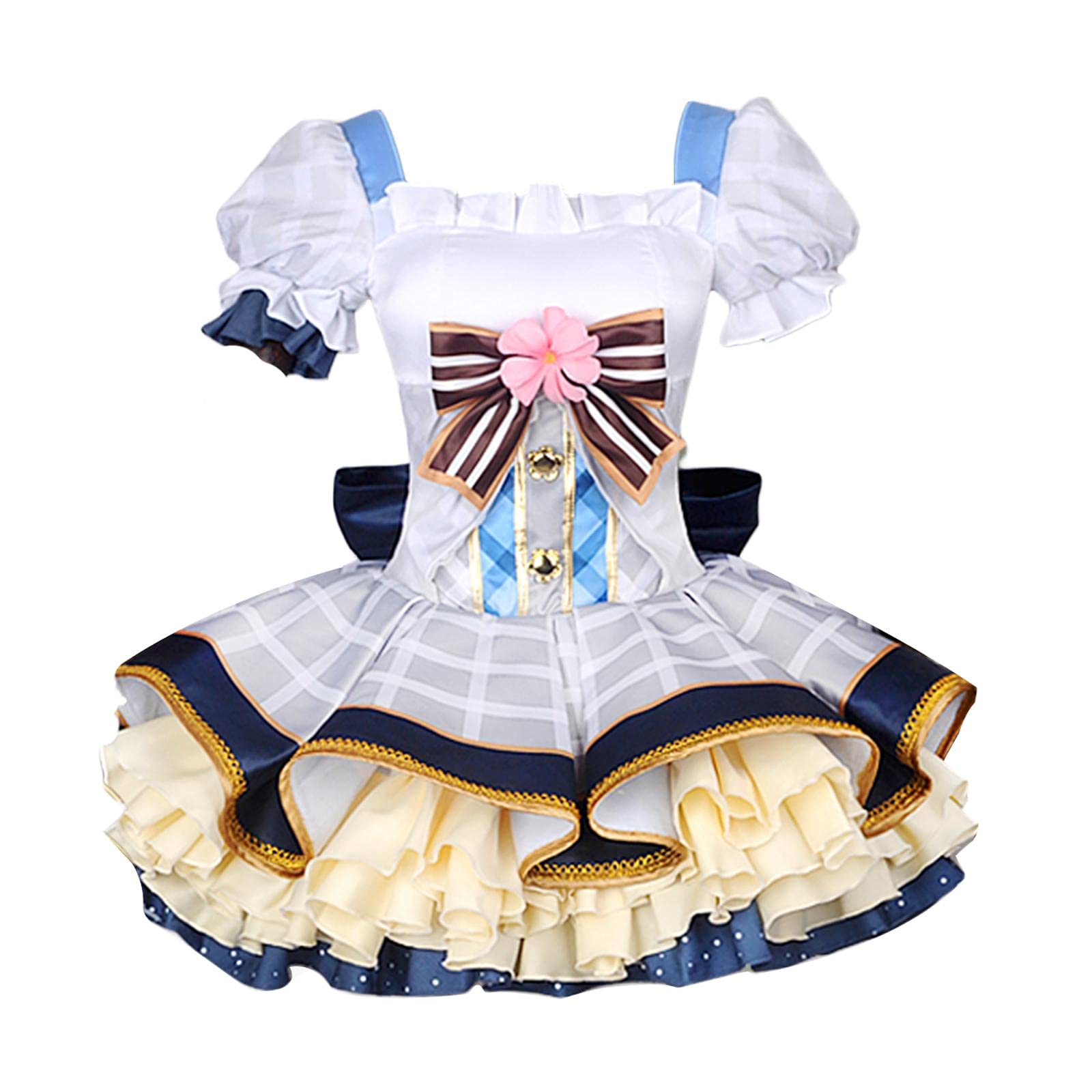 Love Live Anime Cosplay Bouquet Awakening Minami Kotori Costume - Women's Uniform Dress for Cosplay Events, Halloween & Anime Conventions