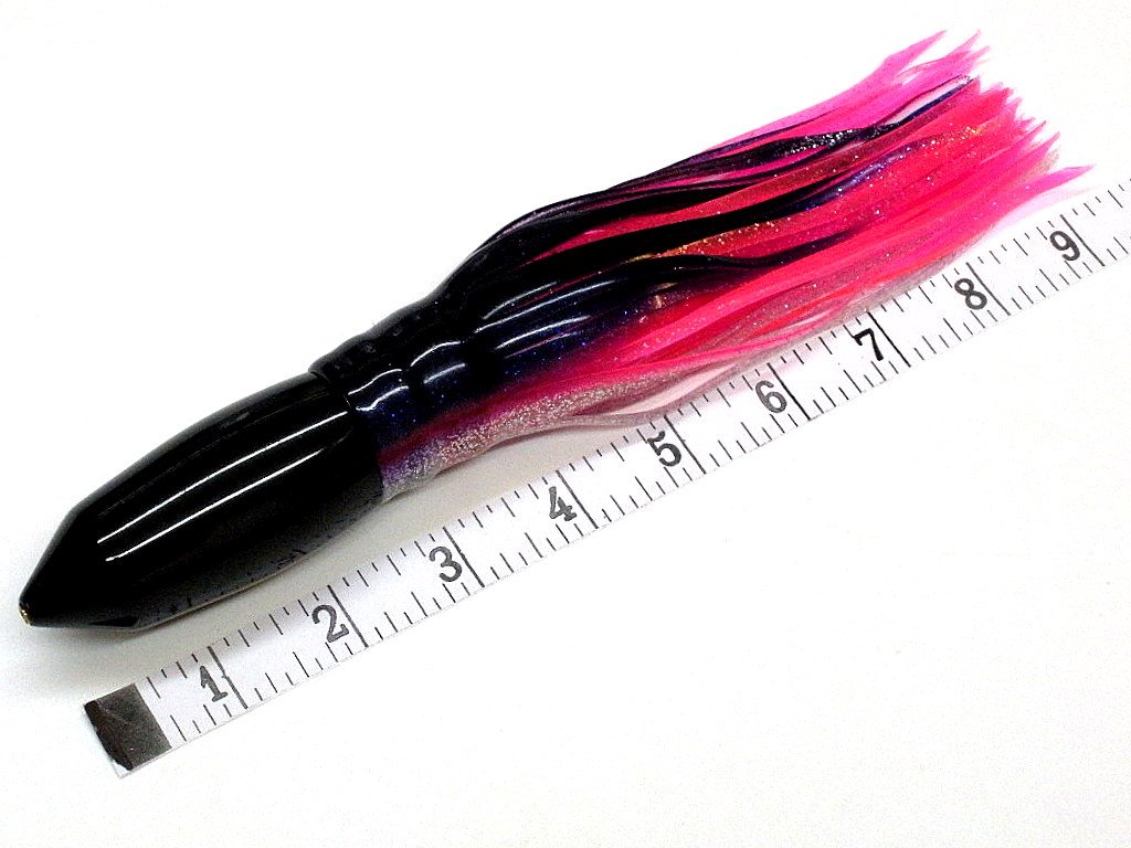 Premium Kona Ahi Bullet XL Saltwater Trolling Lure - Heavy Duty Fishing Lure for Marlin, Tuna, Mahi Mahi & Wahoo - Ideal for Deep Sea Fishing & Offshore Trolling Adventures