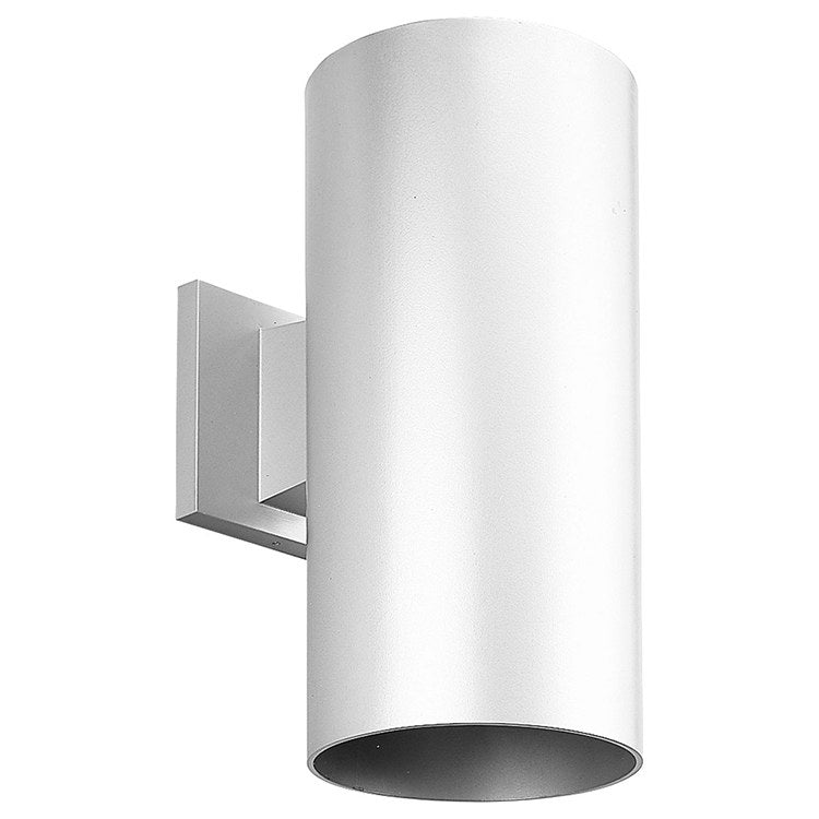 6 Pack Cylindrical Single Light Halogen Wall Lantern Outdoor Sconce - Perfect for Porch, Patio, Garage & Entryway Lighting