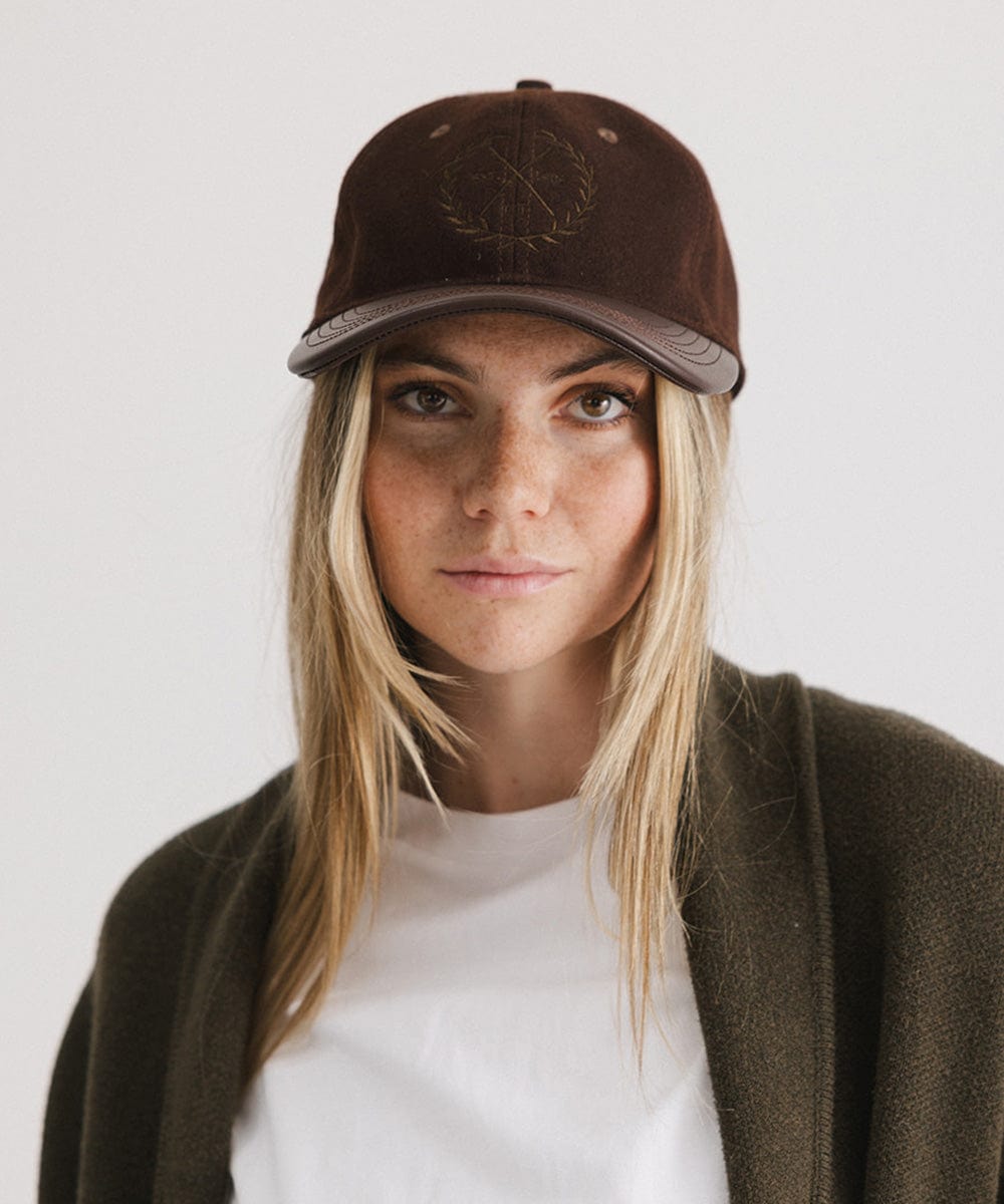 Premium Aven Leather Baseball Cap for Men & Women - Stylish & Durable Leather Hat for Outdoor, Travel & Casual Wear