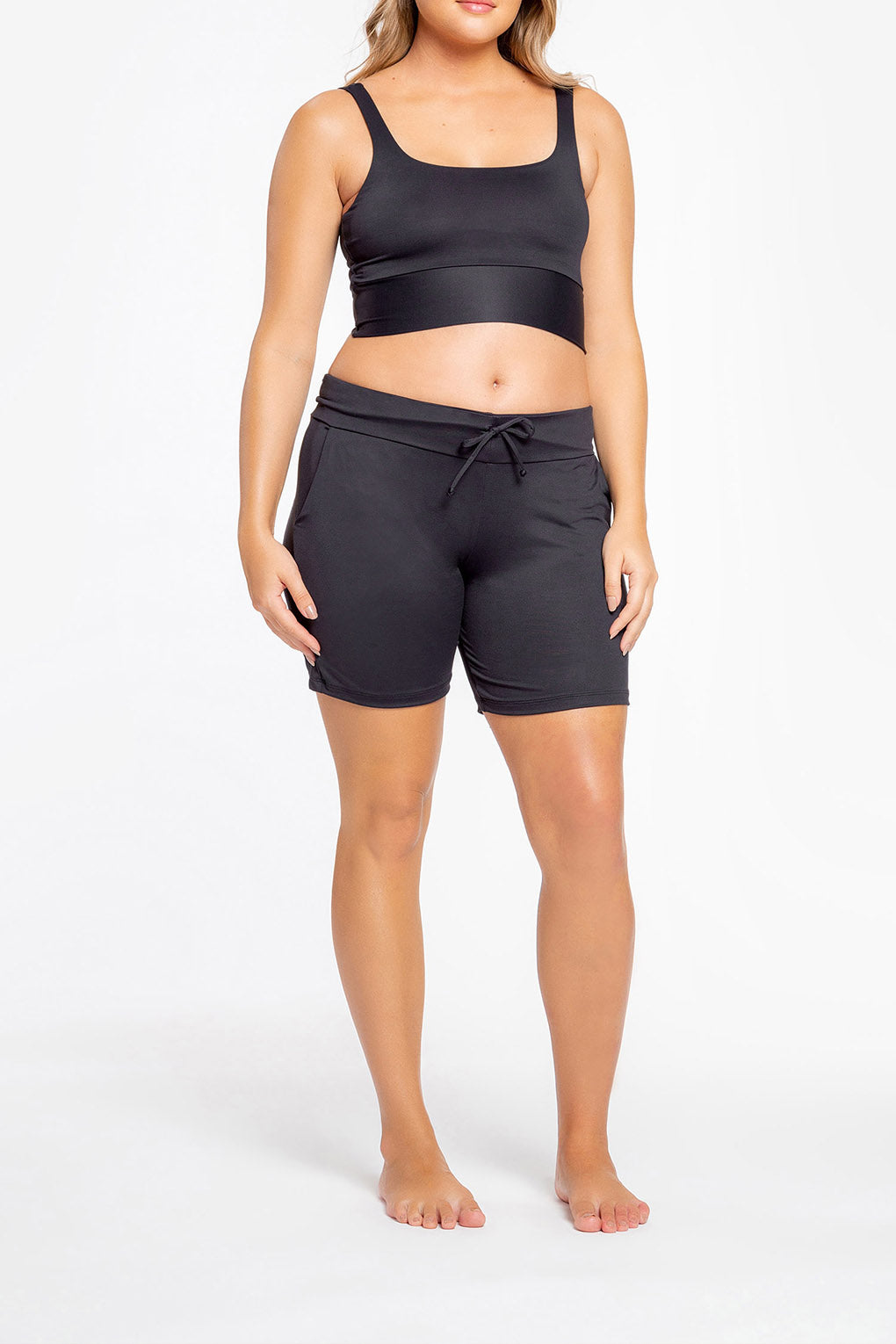 Essential Wellness Bermuda - Premium Comfort & Style for Everyday Wear - Perfect for Yoga, Running, and Relaxation