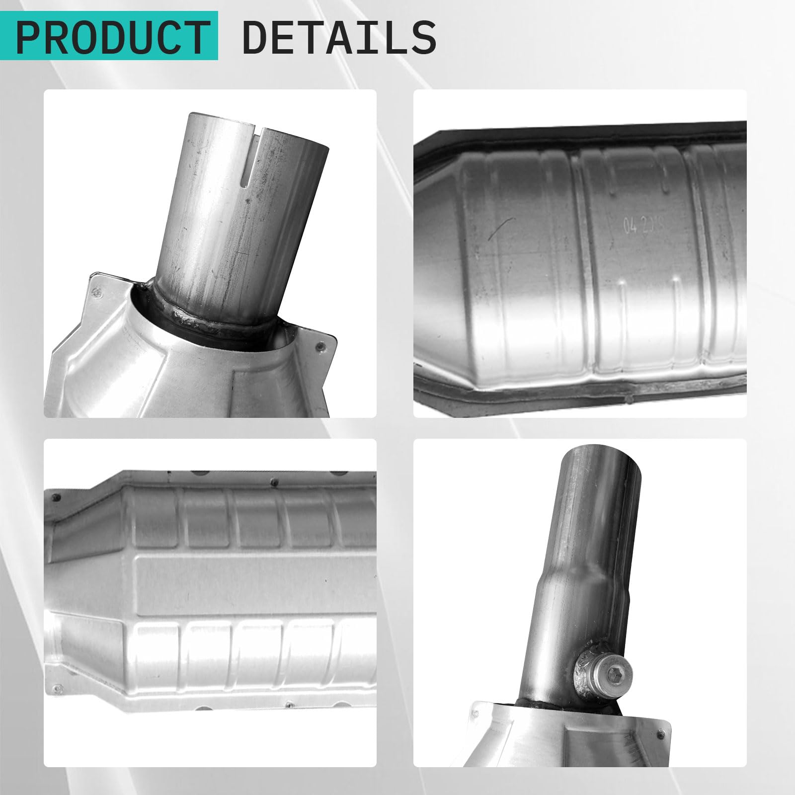 High Flow Catalytic Converter Compatible with Jeep Cherokee 1996-2000 & Grand Cherokee 1996-1998 | EPA Compliant Replacement Part | Improved Exhaust Performance for Off-Road & Daily Driving