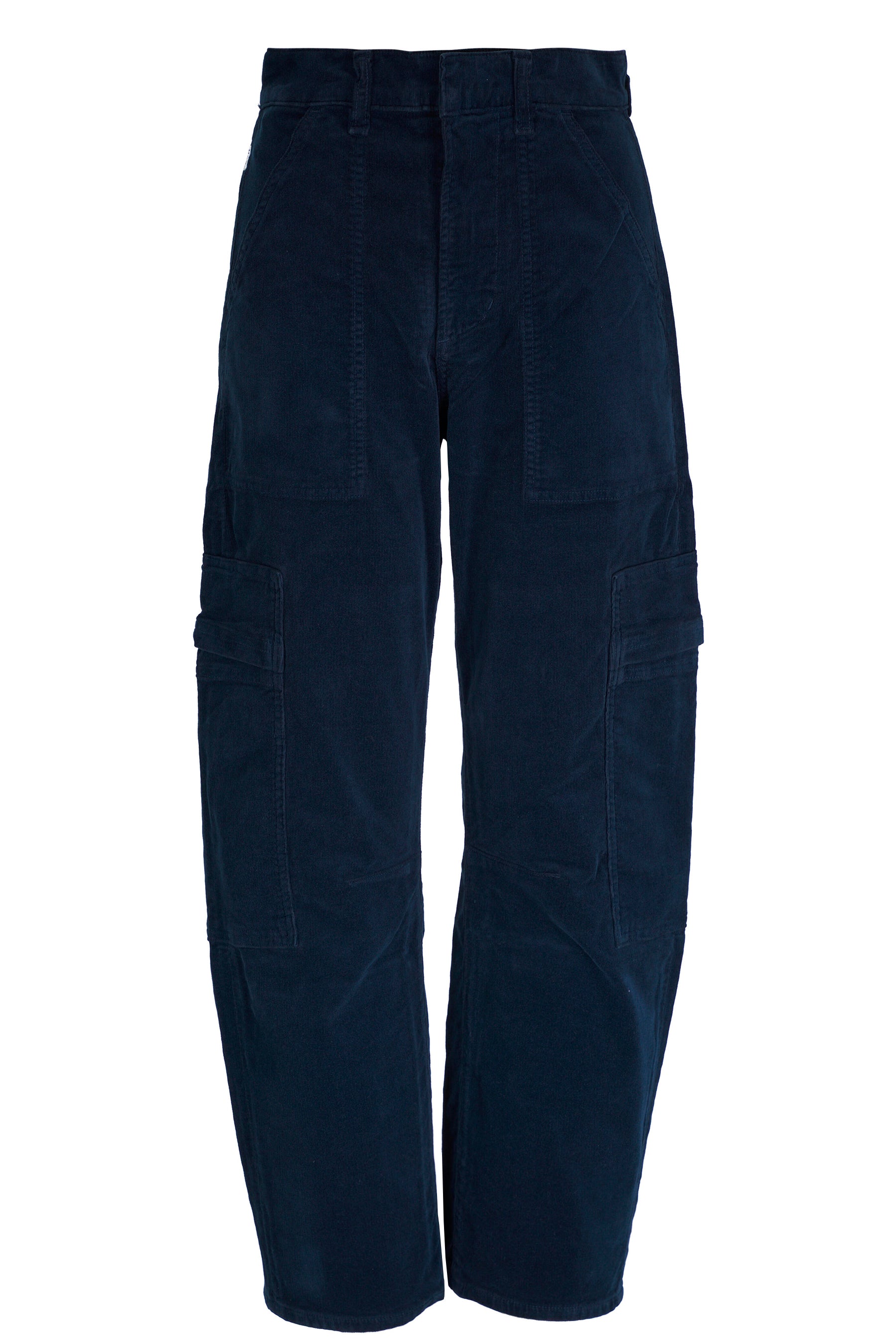 Citizens of Humanity Marcelle Cord Navy Slim Fit Jeans for Women - Comfortable Stretch Denim Pants for Casual Wear & Everyday Style