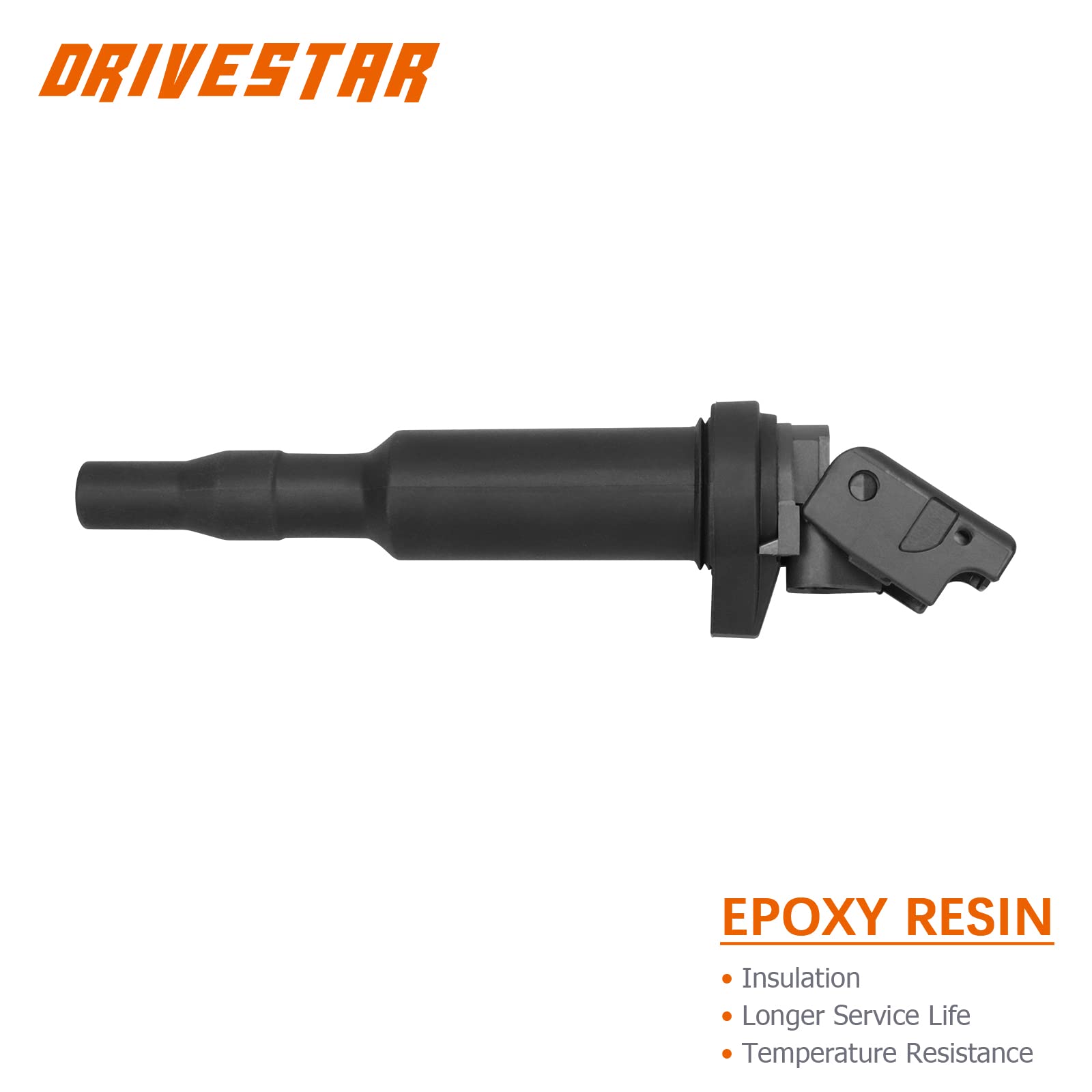 DRIVESTAR 6-Piece Ignition Coil Pack Set - Compatible with BMW 128i (2008-2013), 135i (2008-2010), 320i (2003-2005), 325i (2003-2006) - Replaces OEM# 12137594937 & 12137562744 - Perfect for Engine Performance & Tune-Up Maintenance