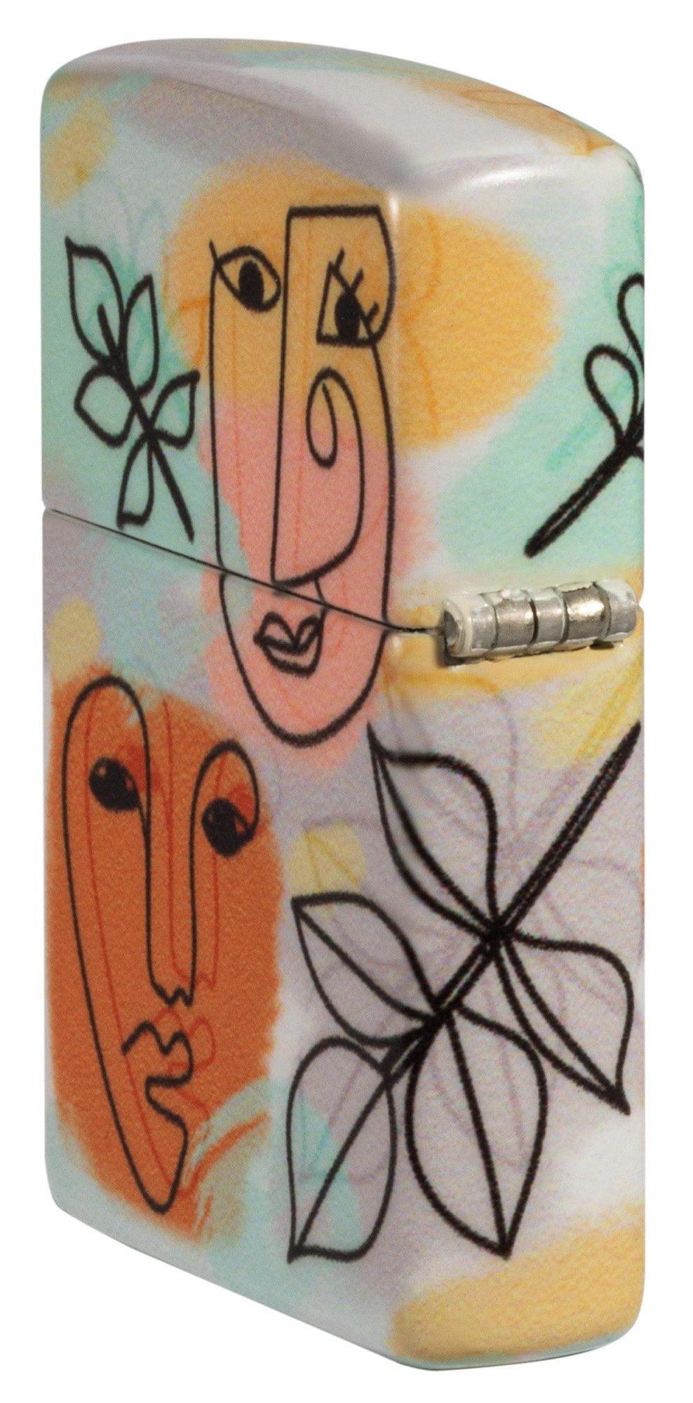 Abstract Faces Design Wall Art - Modern Canvas Prints for Home & Office Decor - Perfect for Living Room, Bedroom, and Workspace Aesthetics