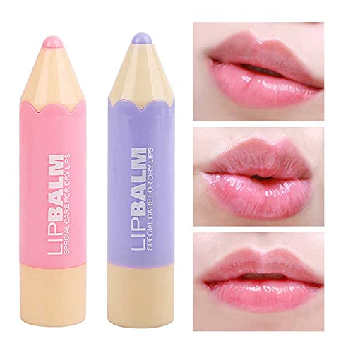 Crazy Lips Moisturizing Lip Balm - 12 Pack Multi-Flavor Glossy Lip Care (4.5g Each) for Dry, Chapped Lips - Perfect for Daily Hydration, Winter Protection & On-The-Go Use