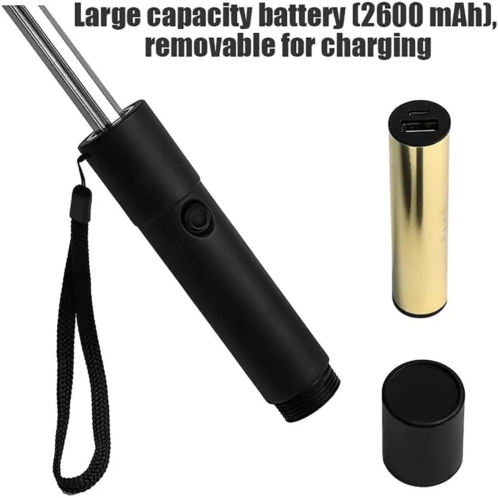UV Protection Umbrella with Built-in Fan & Mister - 3-in-1 USB Rechargeable Sun Shade for Beach, Travel, Fishing & Outdoor Use - Perfect for Hot Summer Days, Patio Relaxation & Sun Safety