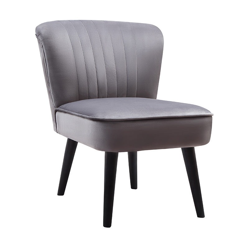 SIGO Modern Lounge Chair - Grey Accent Chair for Living Room, Bedroom, or Office - Comfortable Reading Chair with Soft Cushions - Perfect for Relaxing, Napping & Decorating Your Space