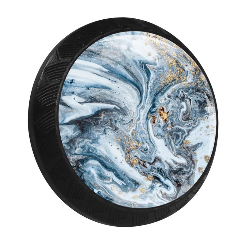 Blue Grey Gold Texture