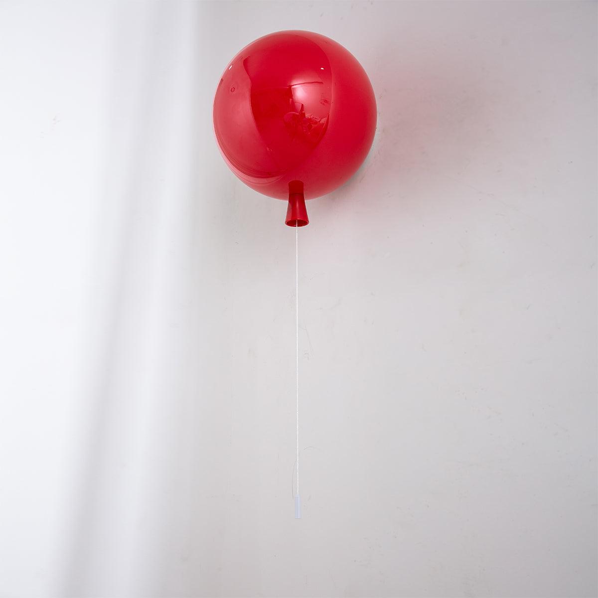 Balloon Dream Wall Light - LED Night Light for Kids Room, Nursery Decor, Birthday Party - Soft Glow Bedside Lamp for Bedroom, Living Room