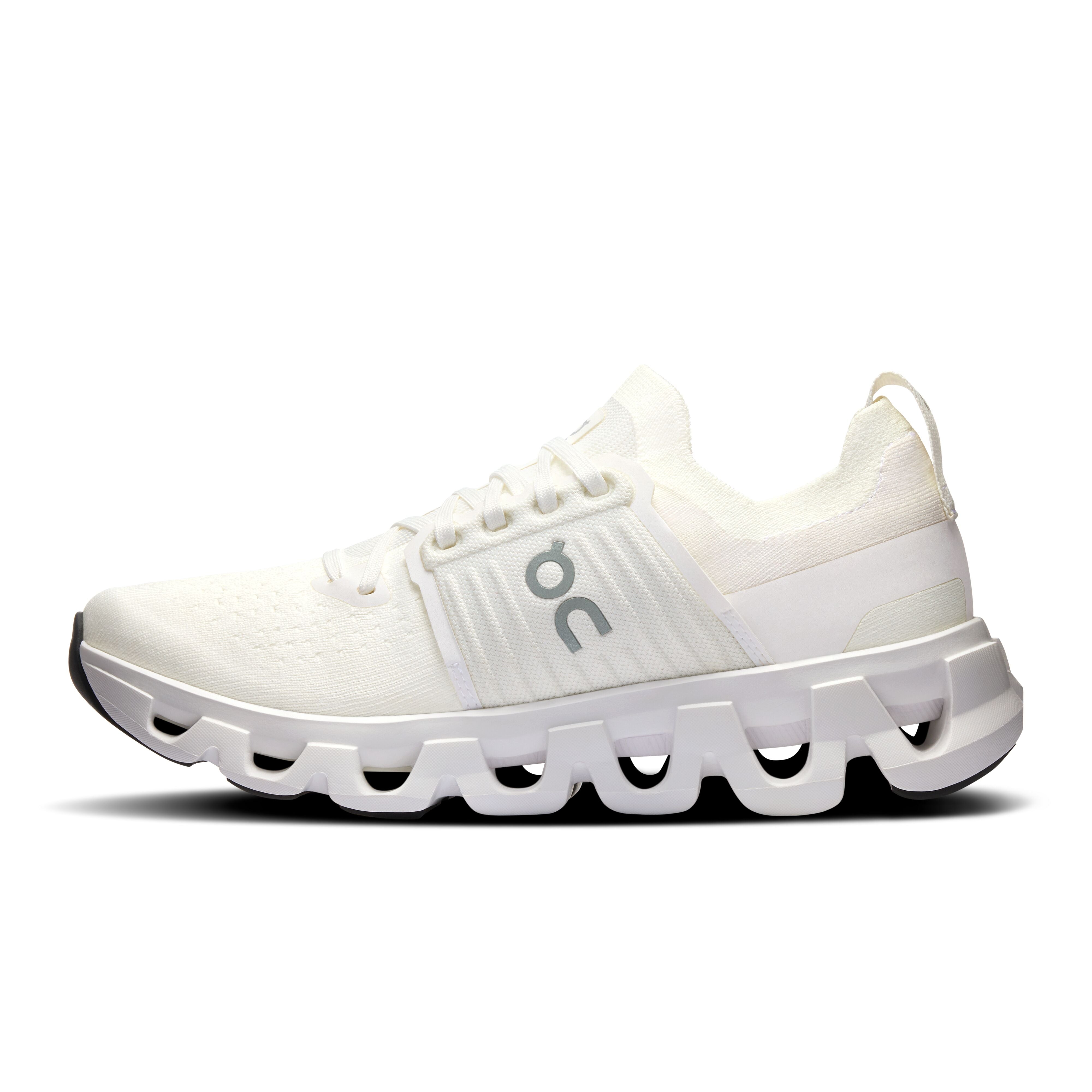 Women's Cloudswift 4 Running Shoes - White & White | Lightweight Comfort for Jogging, Gym Workouts & Everyday Wear