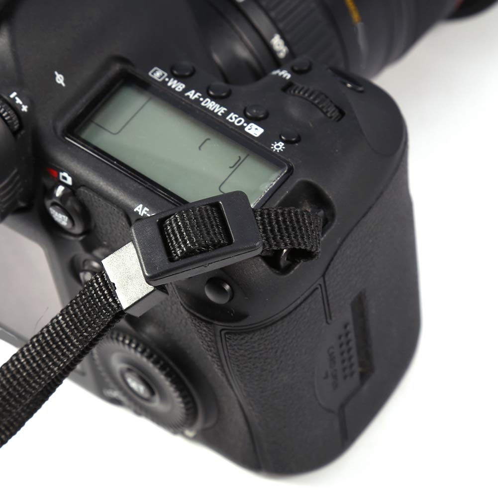 Anti-Slip Camera Strap - Adjustable Shoulder Strap for DSLR/Mirrorless Cameras - Comfortable & Secure (Dark Grey) - Perfect for Travel, Photography & Outdoor Shooting