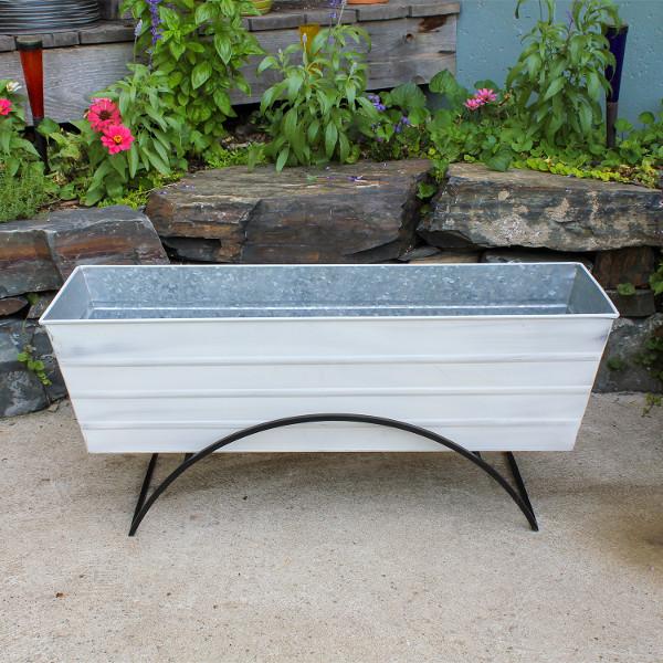 Elegant Flower Box with Odette Stand - Perfect for Wedding Centerpieces, Home Decor & Gift Giving