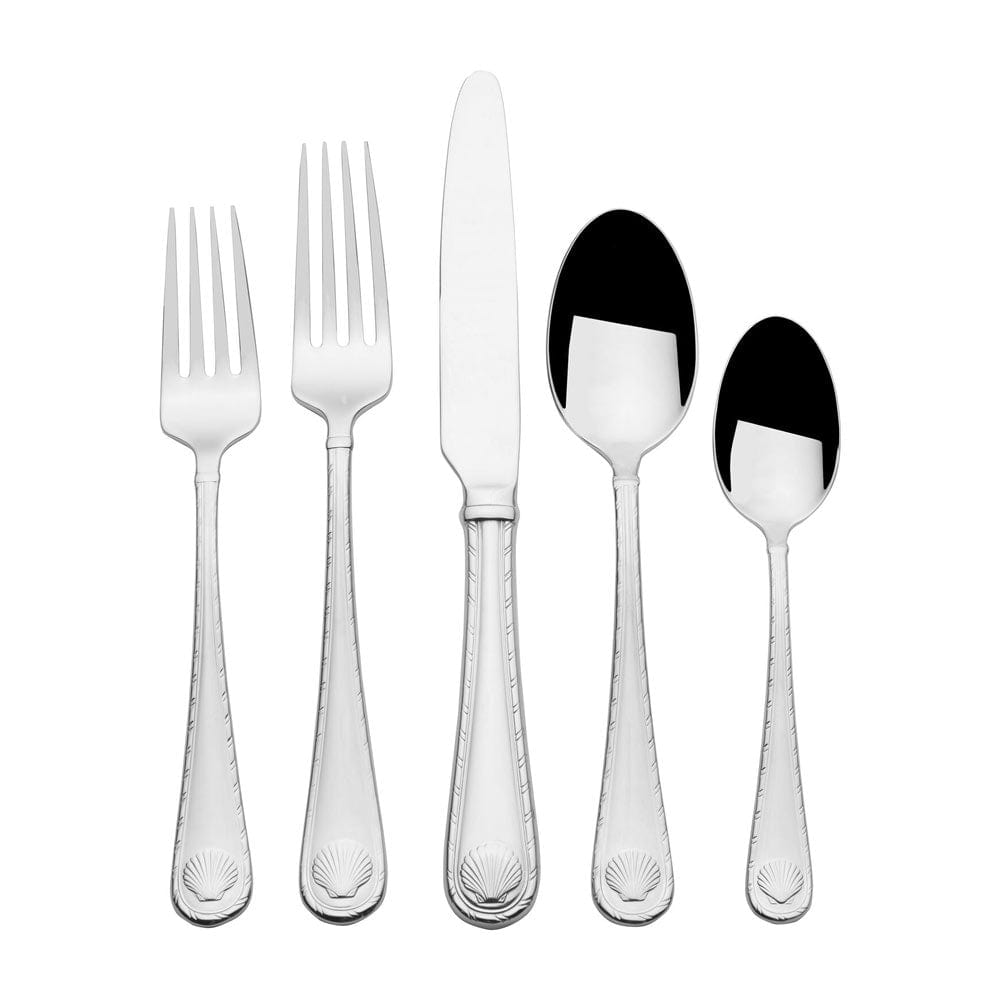 Premium 45-Piece Stainless Steel Flatware Set - Service for 8 - Elegant Dining Utensils for Everyday Use & Special Occasions - Perfect for Dinner Parties, Family Gatherings & Restaurant Settings