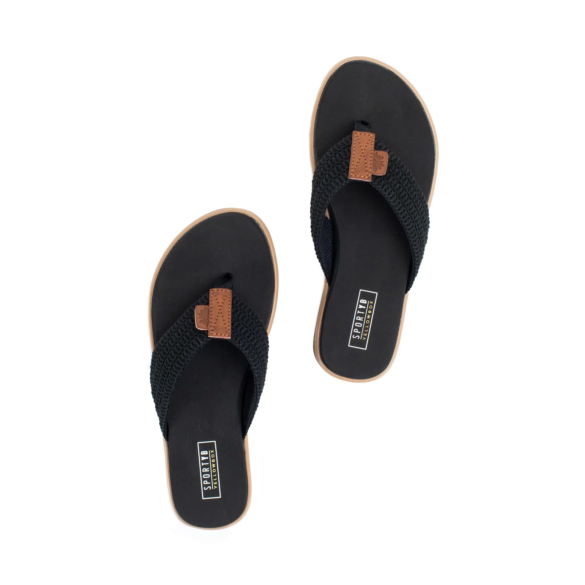 Yellow Box Sarnia Women's Comfort Sandals - Stylish Summer Casual Shoes for Beach, Walking & Outdoor Activities