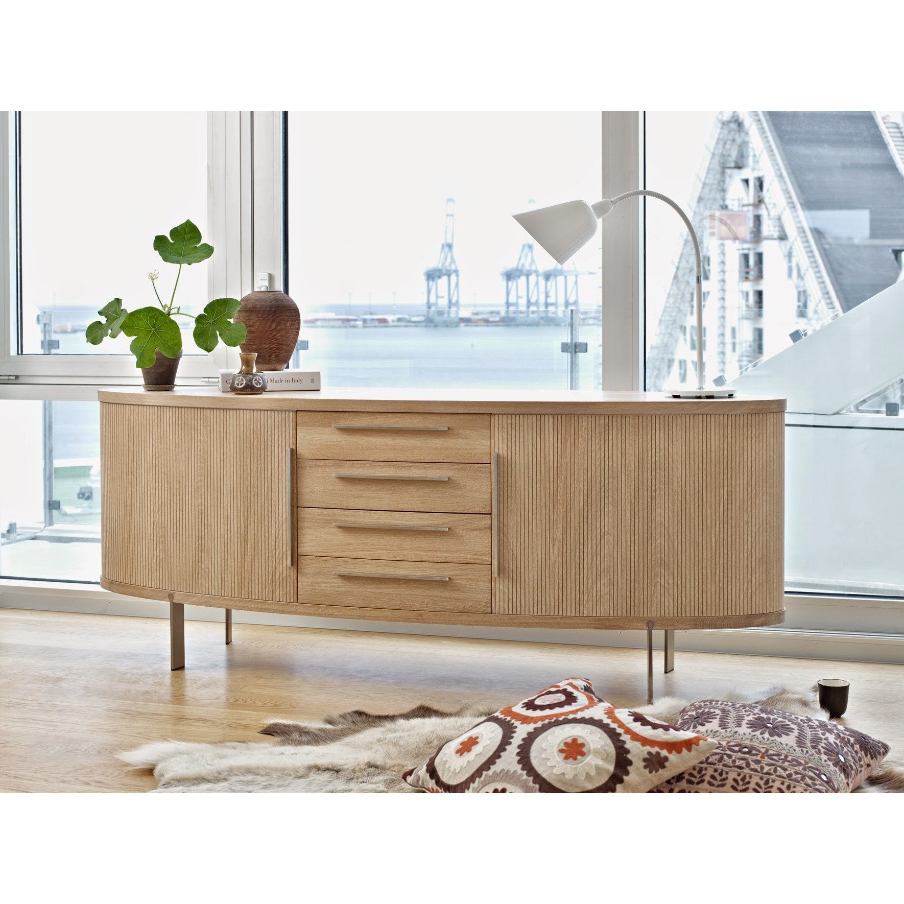 AK1300 Sideboard - Modern Buffet Cabinet with Storage for Dining Room, Living Room & Entryway | Stylish & Functional Home Furniture