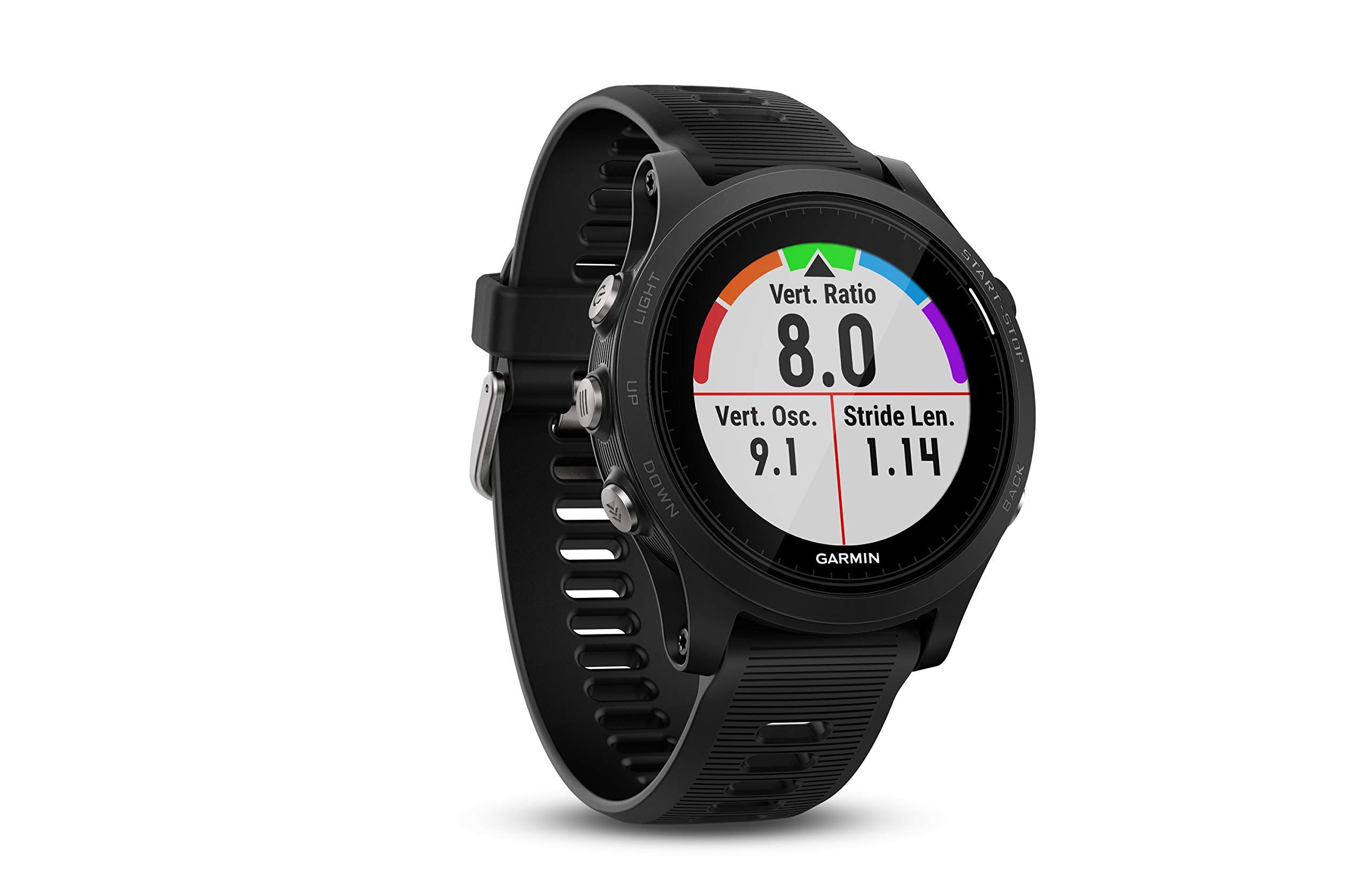 Garmin Forerunner 935 GPS Running Watch - Black/Black Band, Waterproof Fitness Tracker with Heart Rate Monitor, Multi-Sport Smartwatch (Renewed) - Perfect for Marathon Training, Triathlon & Outdoor Activities