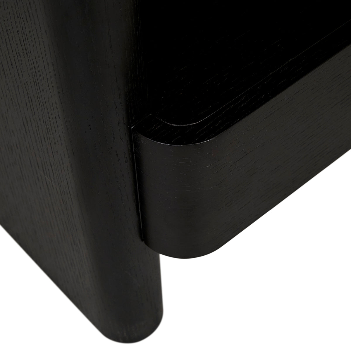Floyd Marble Bedside Table - Modern Minimalist Nightstand with Marble Top & Wooden Legs - Perfect for Bedroom, Living Room, or Office Use