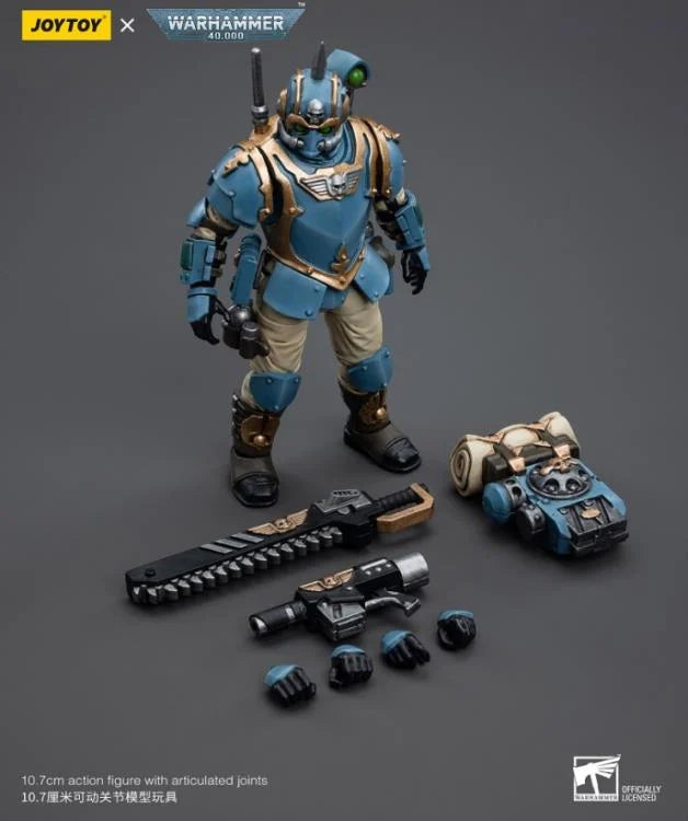 JOYTOY Warhammer 40K Astra Militarum Tempestus Scions Squad 55th Kappic Eagles Tempestor Action Figure - Collectible Miniature for Tabletop Gaming & Warhammer 40K Battles