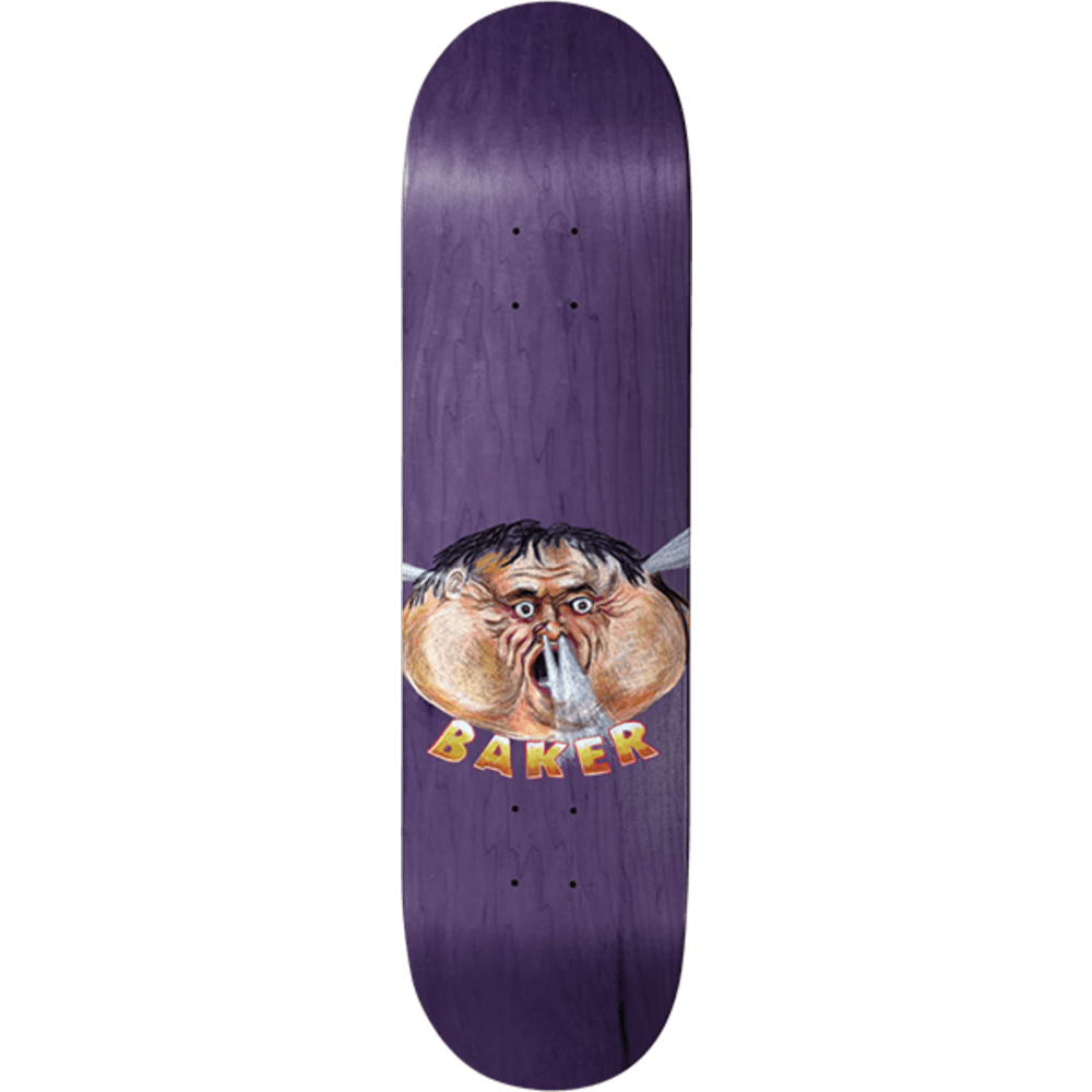 Baker Long Big Trouble Skateboard Deck 8.25
