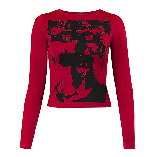 Vintage Y2K Women's Long Sleeve Crop Top Sweatshirt - Oversized Zip Up Hoodie, 90s Pullover Jacket & Streetwear Coat | Perfect for E-Girl Fashion, Retro Outfits & Casual Street Style