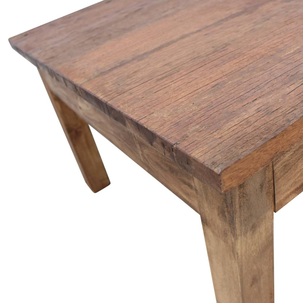 Reclaimed Wood Coffee Table - 38.6x28.7x17.7 Inches Solid Wood Sofa Table, TV Stand & Living Room Center Table | Fast Shipping | Perfect for Family Gatherings, Movie Nights & Home Decor
