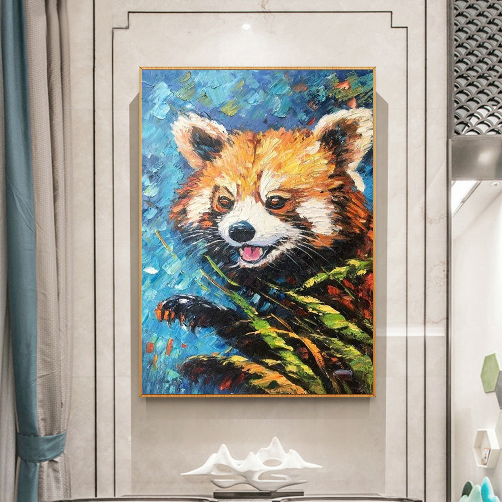 Adorable Red Panda Plush Toy - Cute & Soft Stuffed Animal for Kids, Perfect for Cuddling, Gifts & Nursery Decor | Canchi the Red Panda