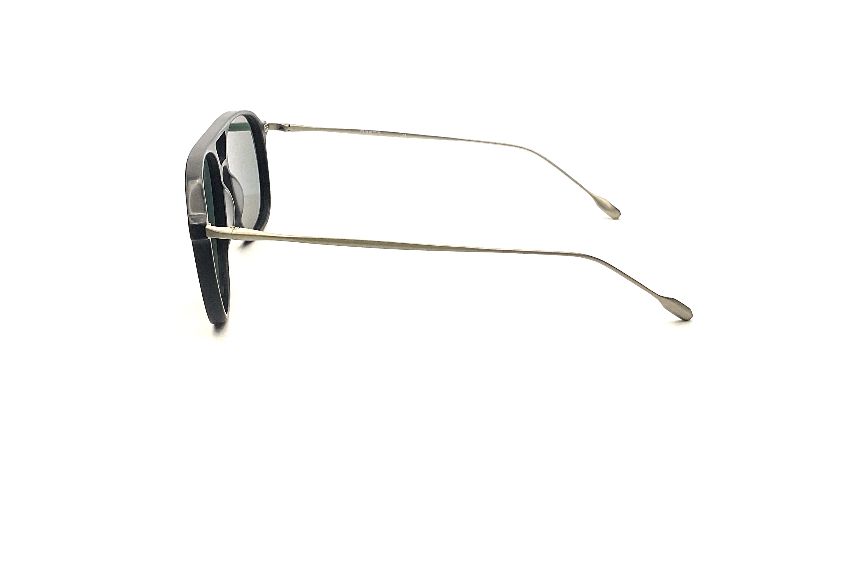 BRETT Eyewear Brown Sunglasses for Men & Women - Polarized UV Protection - Black/Silver Frame - Perfect for Driving, Outdoor Sports & Fashion Accessories