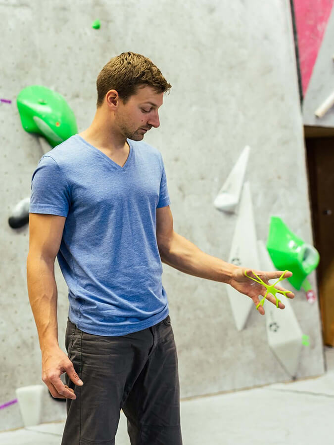 Vertical Alien Finger Resistance Trainer - 2 Pack for Hand Grip Strength & Finger Dexterity - Perfect for Rock Climbing, Piano Playing & Physical Therapy
