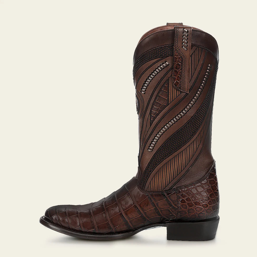 Premium Men's Cuadra Special Edition Honey Dress Cowboy Alligator Leather Boots 2H56AL - Western Fashion for Rodeo, Country Dance & Special Occasions