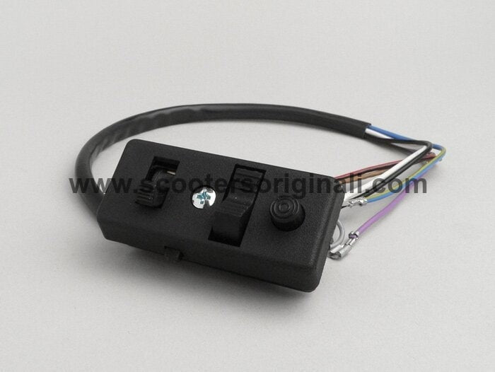 Vespa P Series Light Switch Without Indicators - Smallfame GRABOR - Perfect for Vespa Scooter & Motorcycle Electrical Upgrades & Customization