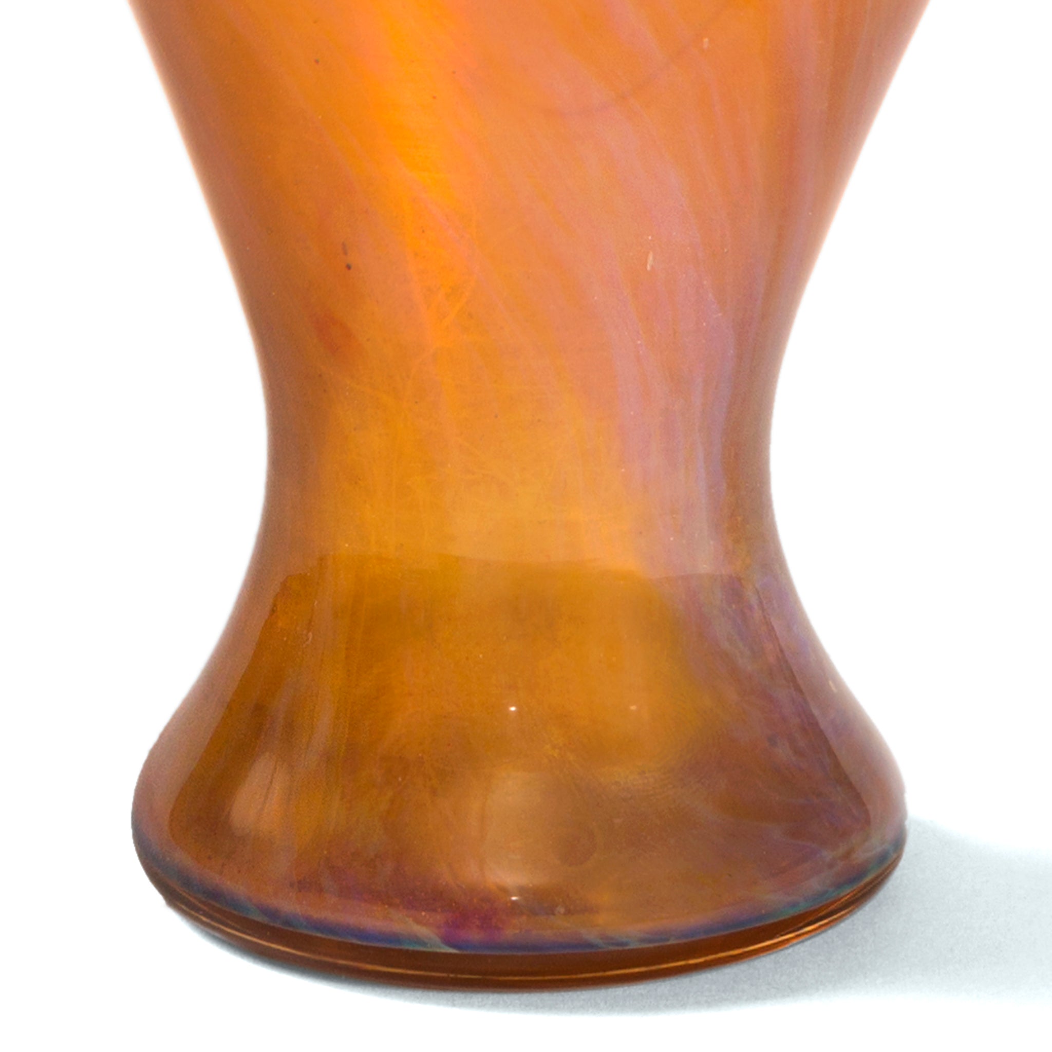 Tiffany Studios New York Tell el Amarna Favrile Glass Vase - Handcrafted Art Deco Home Decor for Living Room, Office & Luxury Gifts