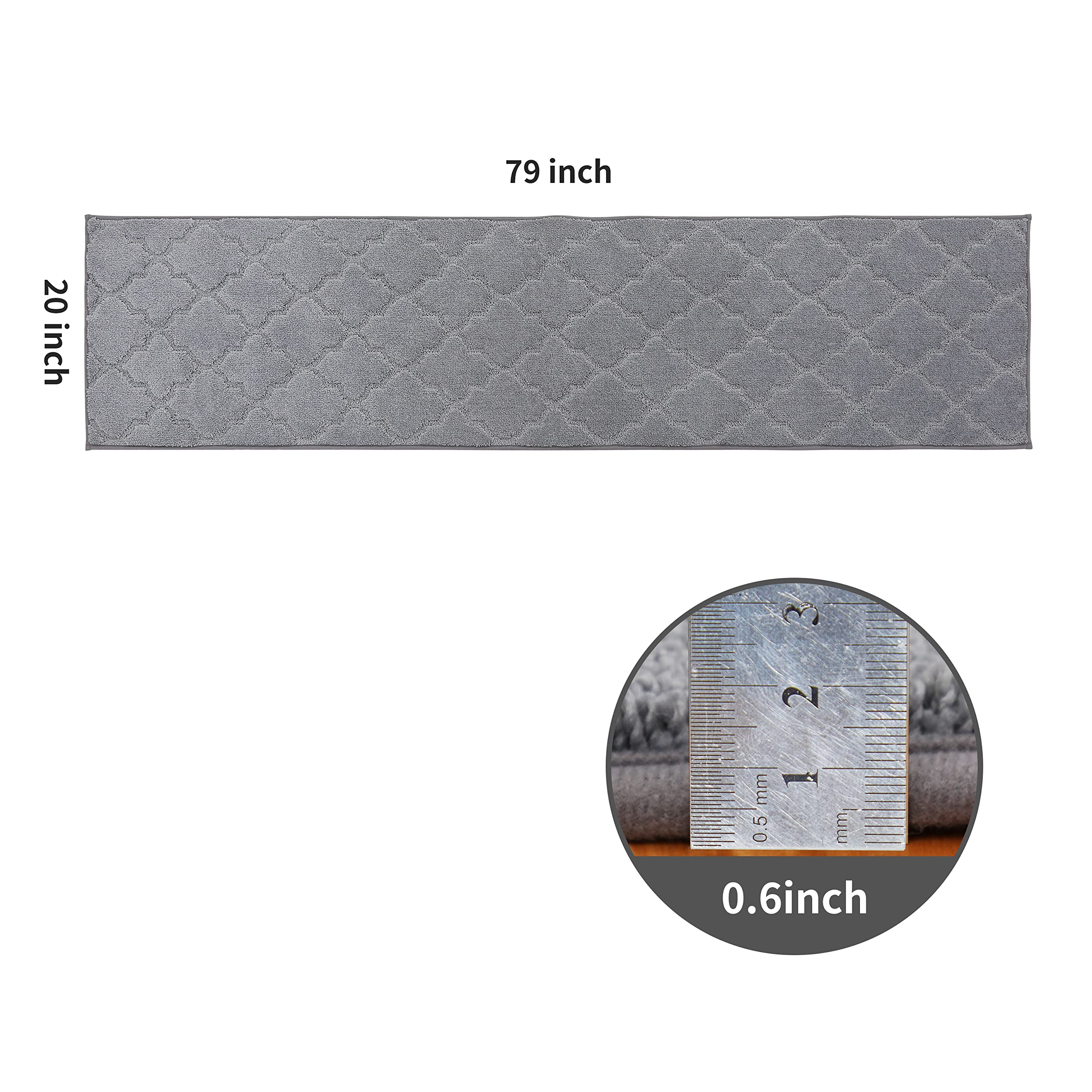Non-Slip Kitchen Floor Mat - Super Absorbent 20