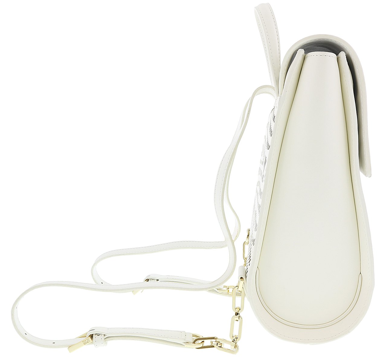 Roberto Cavalli GQLPA2 B20 White & Black Audrey 004 Women's Backpack - Stylish Designer Handbag for Work, Travel & Everyday Use