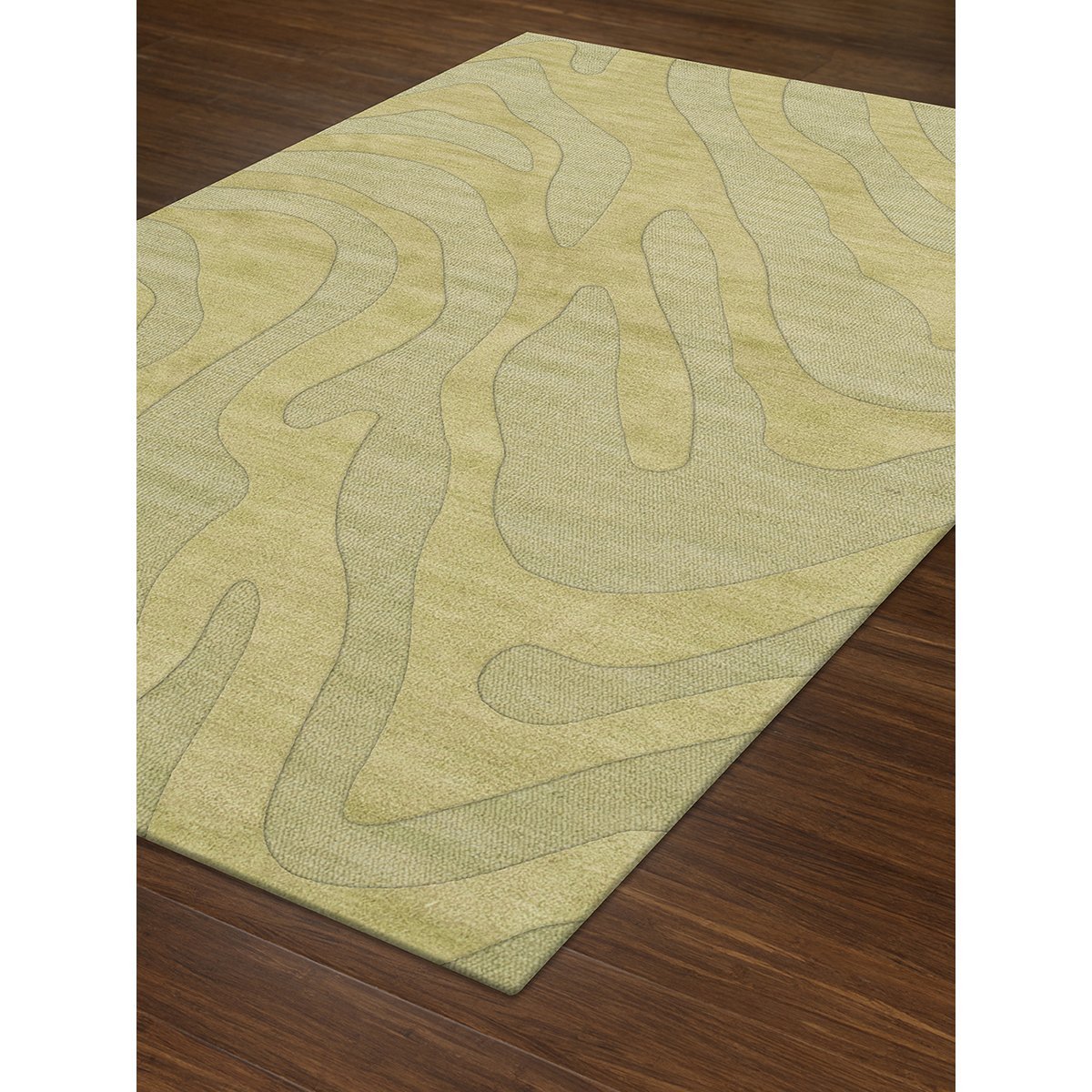 Dalyn Rugs Dover DV2 Area Rug 6x9 Feet, Soft Mint Green Modern Design - Perfect for Living Room, Bedroom, or Office Decor