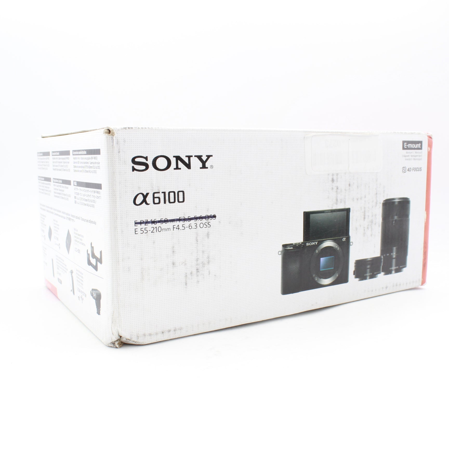 Open Box Fair - Sony Alpha a6100 Mirrorless Digital Camera with 55-210mm Lens Kit | Perfect for Travel Photography, Vlogging & Street Shooting