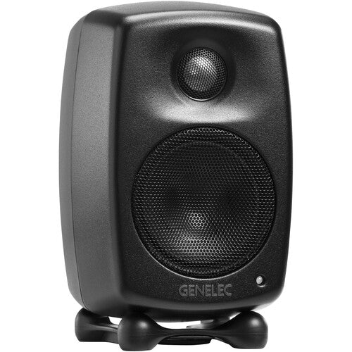 Genelec G One B Powered Bookshelf Speaker - High-Quality Studio Monitor for Home Audio, Music Production & Professional Recording
