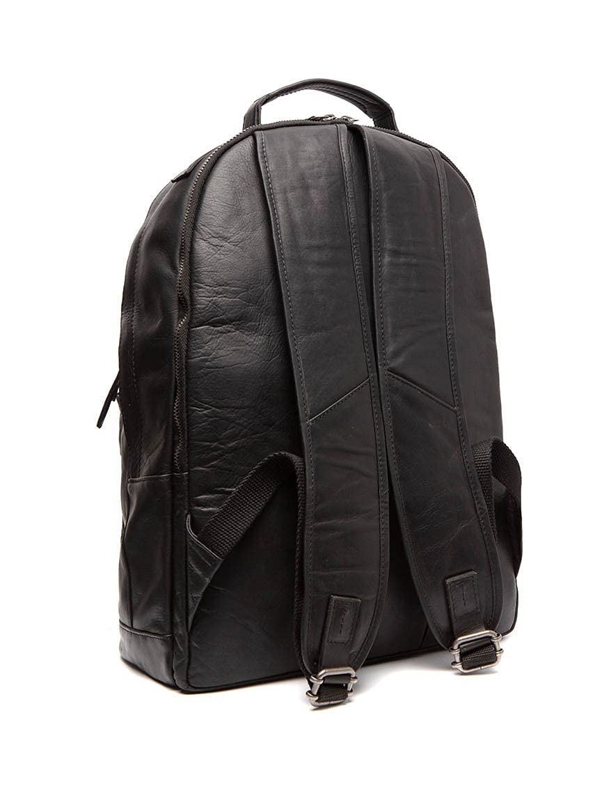 Premium Chesterfield Leather Backpack for Men & Women - 42cm Wax Pull-Up Calgary Design with Laptop Compartment - Perfect for Work, Travel & Daily Commute