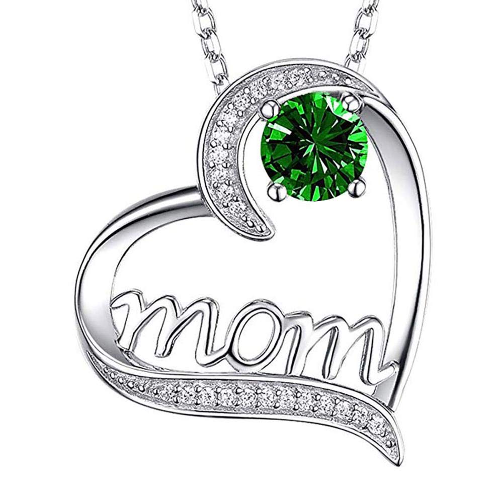 Copper Love Smart Necklace - Valentine's Day Gift for Mom & Girlfriend - Green Heart Pendant Jewelry - Perfect for Anniversaries, Romantic Dates & Special Occasions
