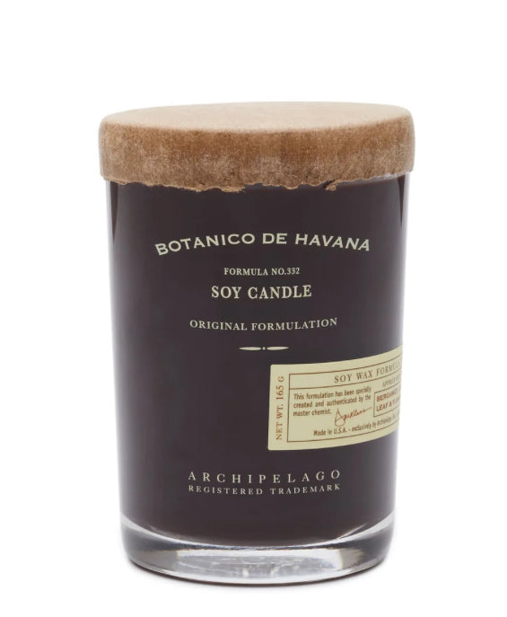 Botanico de Havana Premium Soy Candle - Handmade Natural Aromatherapy Candle for Home, Spa & Relaxation - Perfect for Meditation, Yoga & Romantic Ambiance